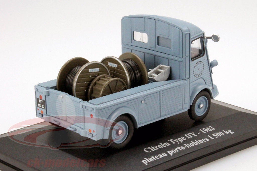 Modèle Réduit 1/43 Citroën Type H Hy Autocar Navette 1962 - Eligor, Bleu - Neuf En Boîte Blister (occasion/vendu Comme Tel)