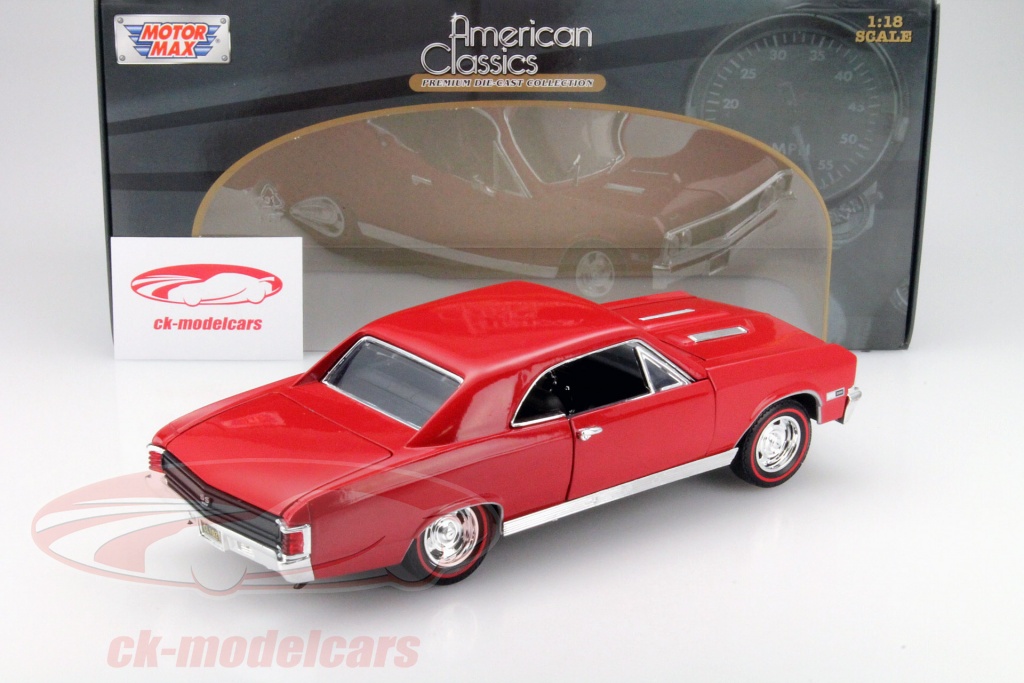 Modellino Auto diecast Welly CHEVROLET CHEVELLE SS 396 scala 1:24