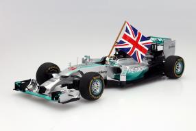 Lewis Hamilton Formel 1 Modell W05 2015 1:18
