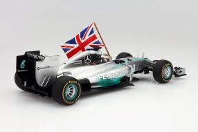 Modellauto Lewis Hamilton Formel 1 W05 2015 Maßstab 1:18