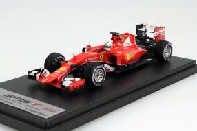 Modellauto Sebastian Vettel Ferrari SF15-T Maßstab 1:43