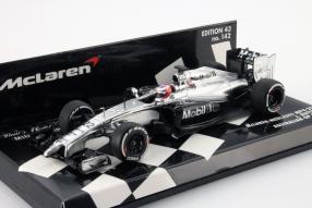Jenson Button Model Car 2014 1:43