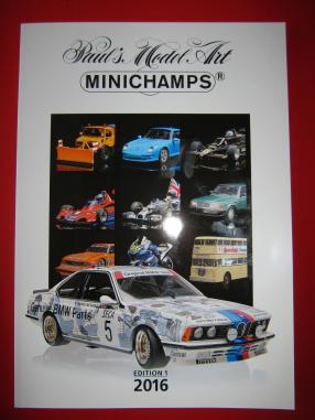 Minichamps Katalog 2016 Edition 1