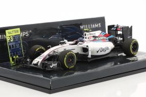 Valtteri Bottas Modellautos Williams F1 2016 1:43