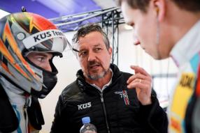 Klaus Graf (mitte) Most 2019, Foto: Team75 Motorsport, Gruppe C Photography