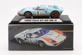 diecast miniatures new wrapping Ford GT40 Mk. II No. 1 dirty version 2nd Le Mans 1966 1:18 Shelby Collectibles