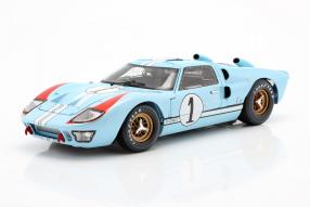 Ford GT40 Mk. II No. 1 2nd Le Mans 1966 1:18 Shelby Collectibles