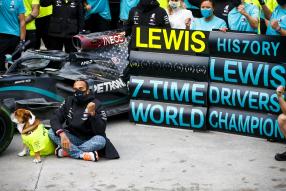 Lewis Hamilton Mercedes-AMG F1, 7th championship, 2020 / copyright Foto: Daimler AG