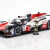 Toyota und die Modellautos zum Sieger von Le Mans