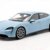 Dream car in frozen blue: Porsche Taycan 4S from Minichamps