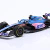 Ein Mix aus den Design-Ideen anderer Formel-1-Autos in blau und pink