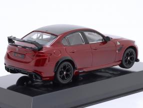 Bburago ALF Giulia GTAm 2020 – 1/43 Metall-Modellauto, Rosso GTA, Sammlerstück
