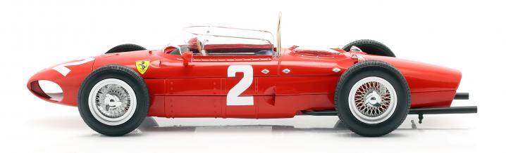 The label CMR recalls the early successes of the Scuderia Ferrari and the first world championship title for an American in Formula 1.