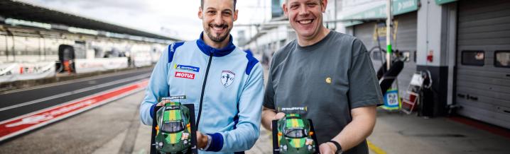 Felipe Laser meets Mini Porsche RSR Proton Competition 