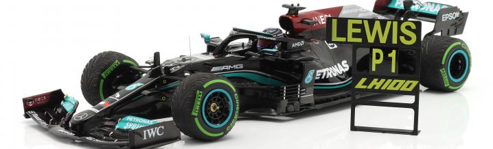Formula 1-models from Minichamps: Hamilton at his best