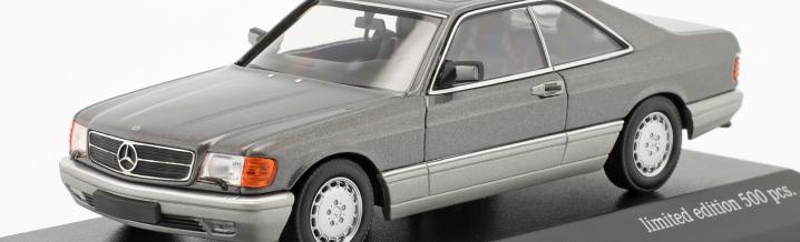 Der zum Zeitpunkt seines Erscheinens leistungsstärkste Serien-PKW von Mercedes Benz vom Label Minichamps