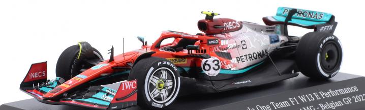 55 years AMG: Formula 1-Mercedes with retro-starting numbers