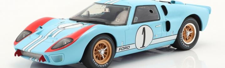 Ford GT40 das Siegermodell der 24 Stunden von Le Mans