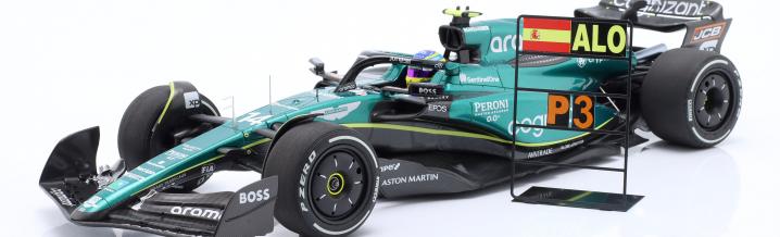 100th Alonso-podium: Models to the milestone now also in 1:18