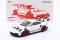 Porsche 911 (992) GT3 RS 建设年份 2022 白色的 / 红色的 轮辋 1:18 Minichamps
