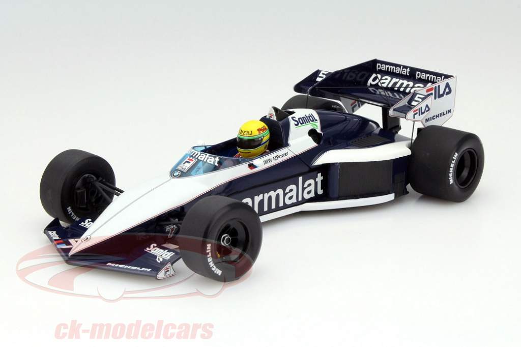 Brabham BT52B in scale 1:18 – Piquet vs. Senna