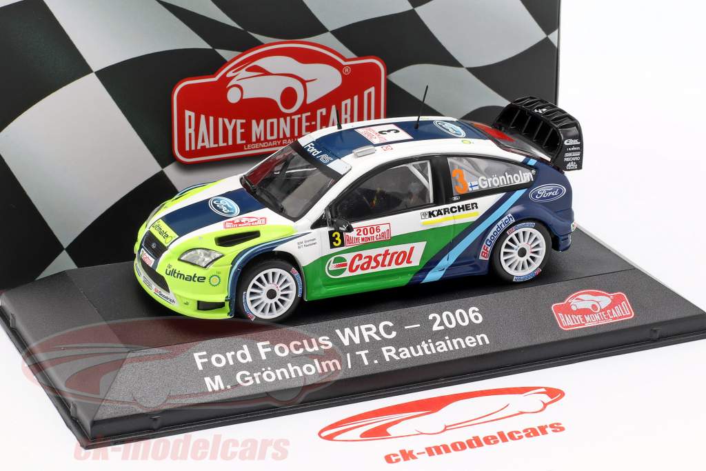 FORD FOCUS RS WRC 06 M.GRONHOLM 1:43 MONTE-CARLO 2006