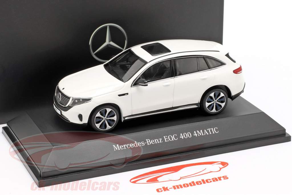 Detalles De Mercedes Benz Eqc 400 4matic N293 Año 2019 Blanco Polar 143 Spark
