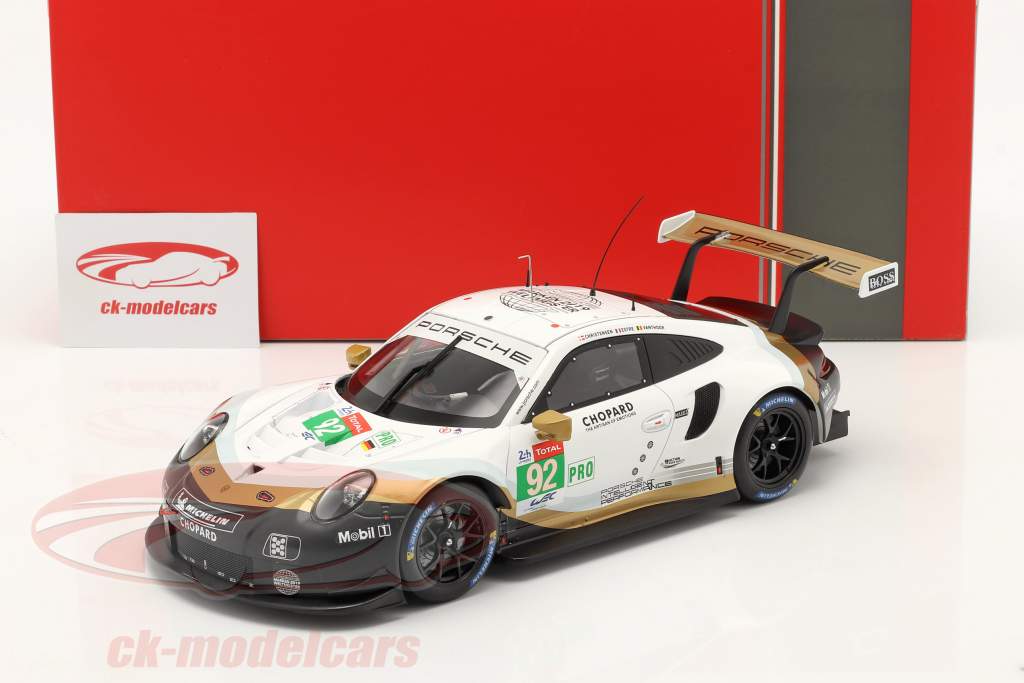 Porsche 911 (991) RSR #92 24h LeMans 2019 Porsche GT Team 1