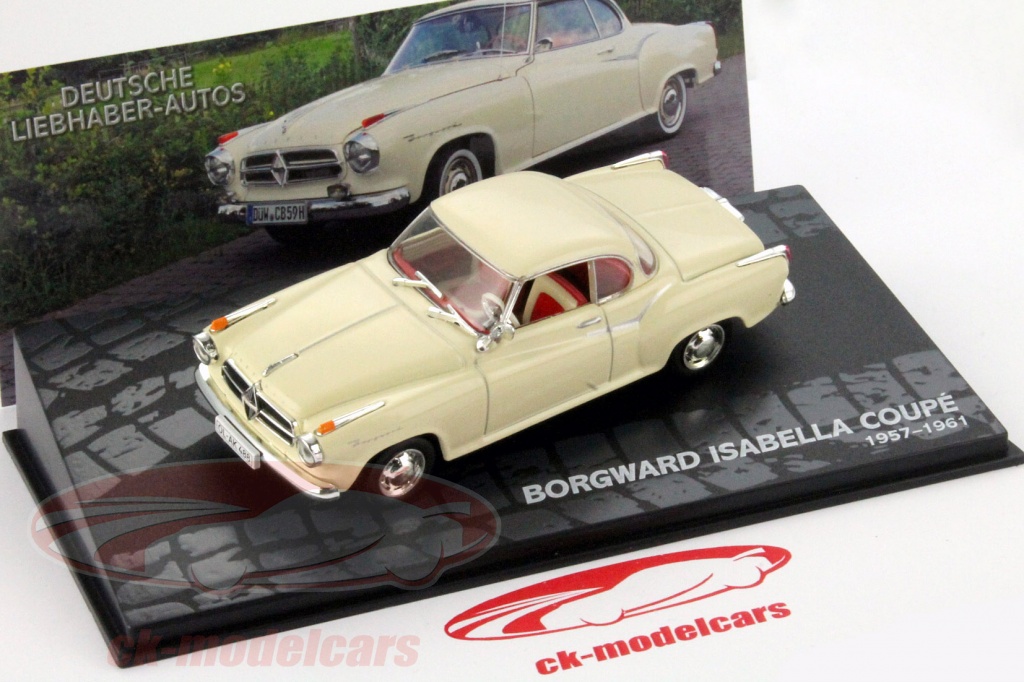 Busch 43118 Borgward Isabella Coupé, Blue
