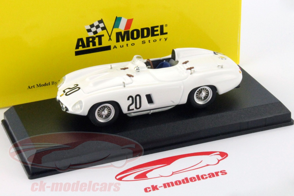Art Model AM0401 FERRARI 857 S N.7 5th 1000 KM PARIS 1956 PORTAGO Phill 1 43 Modellino Art Model AM0401 FERRARI 857 S N.7 5th 1000 KM PARIS 1956 PORTAGO Phill 1 43 Modellino