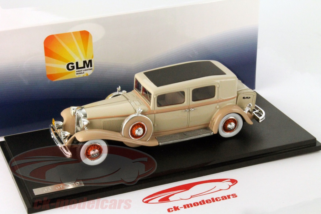Miniature GLM Chrysler Impérial CG Club Sedan 1931 - Échelle 1/43 - Occasion (sans Boîte)
