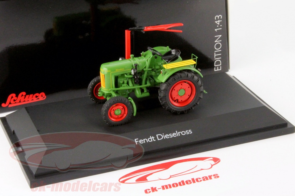 Schuco 1/43 Tracteur Fendt Farmer 2 1964 - Réf. 02721, Neuf Sous Boîte Vitrine