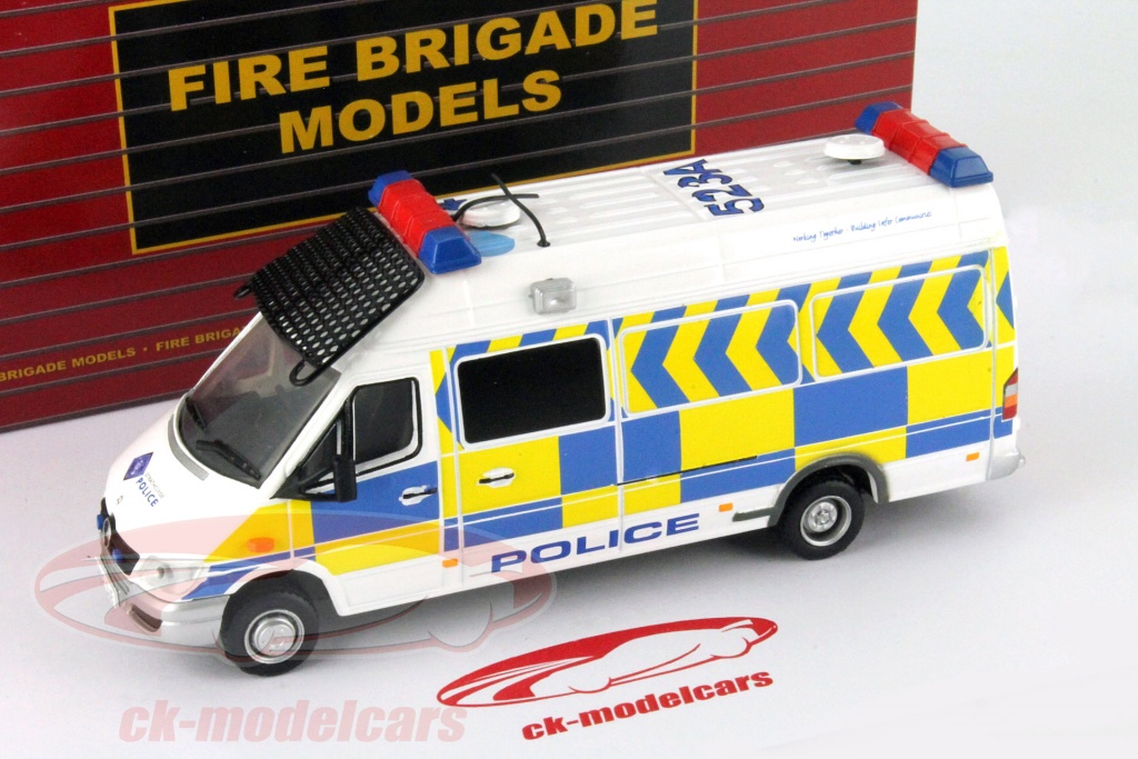 Miniature Fire Brigade Models 1/48 - VW Transporter London Marine Incident - POL4