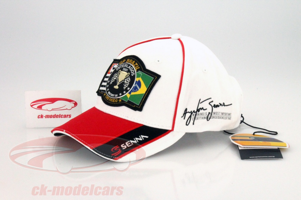 Ayrton Senna Winner GP Brazil Sao Paulo 1992 Cap ASF-14-001 model car ...