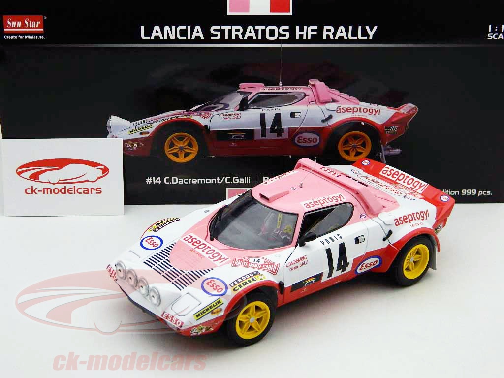 Lancia Stratos HF #14 1977 - Ixo 1/43 - Miniature Collection Occasion