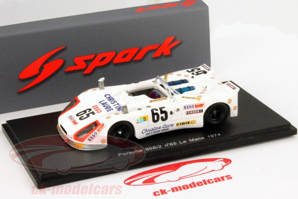 SPARK-MODEL S4742 Scale 1/43 | PORSCHE 908/3 N 31 24h LE MANS 1974 F