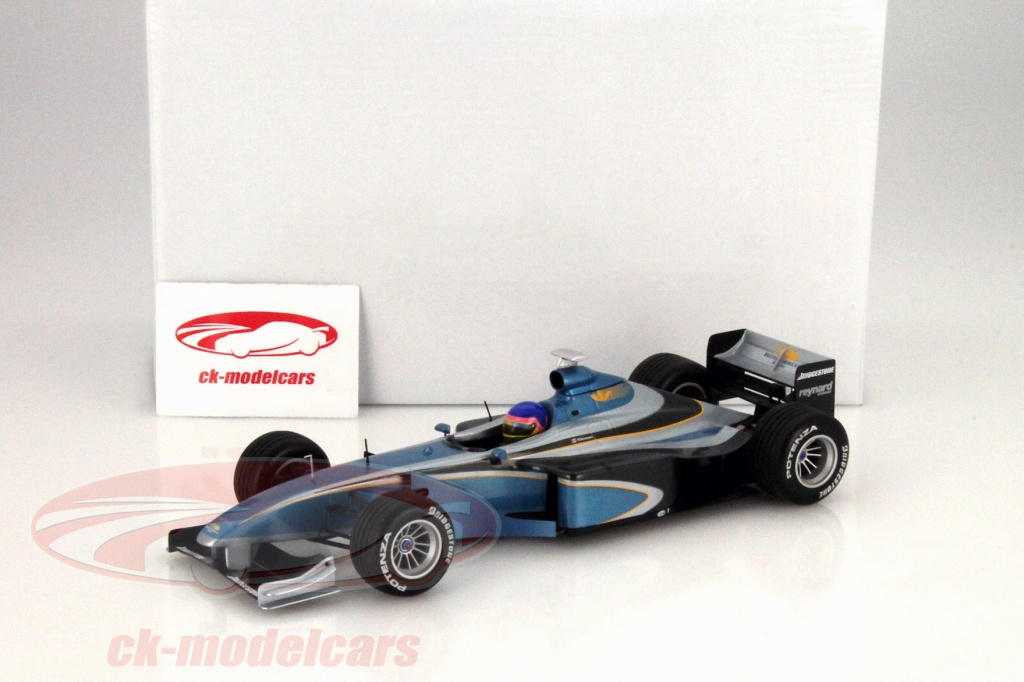 MINICHAMPS 1/18 - BAR 01 SUPERTEC TESTCAR 1999 VILLENEUVE - British American Racing - Miniature De Collection - Occasion