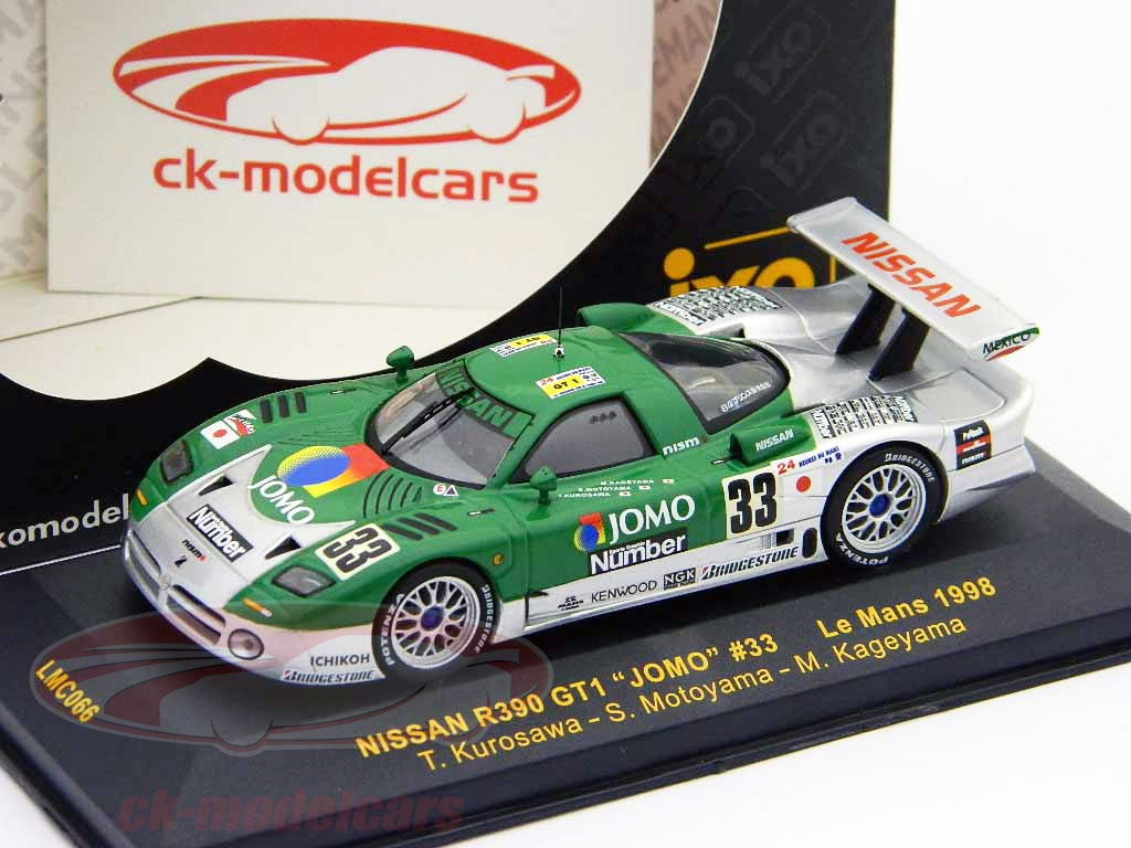 Miniature Spark 1/43 Nissan R390 GT1 Le Mans 1998 #33 Kageyama - Hachette Japon