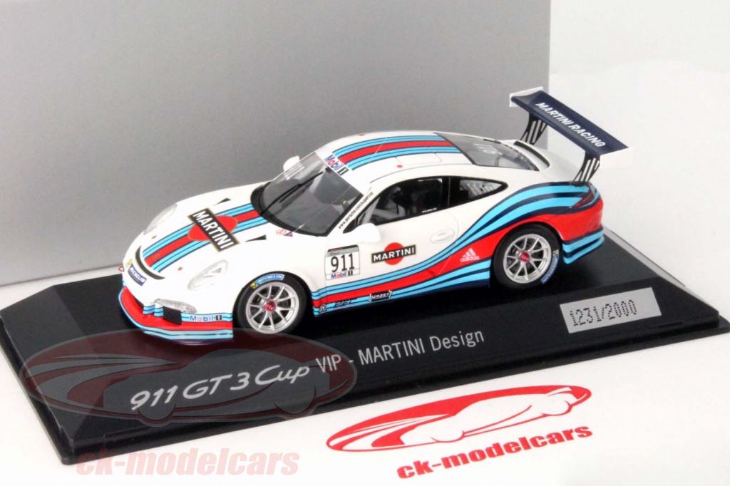 Spark 1:43 Porsche 911 GT3 Cup #911 VIP 2014 Martini Design 