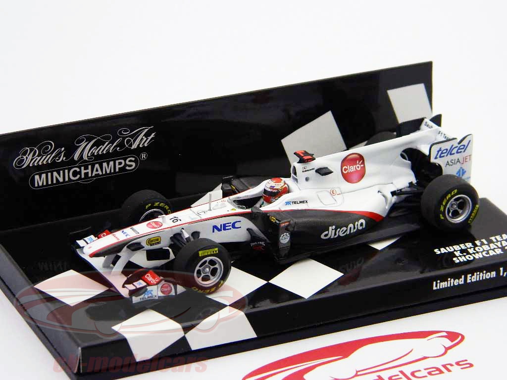 Miniature F1 Minichamps 1/43 - Sauber Showcar K. Kobayashi 2011 - Occasion