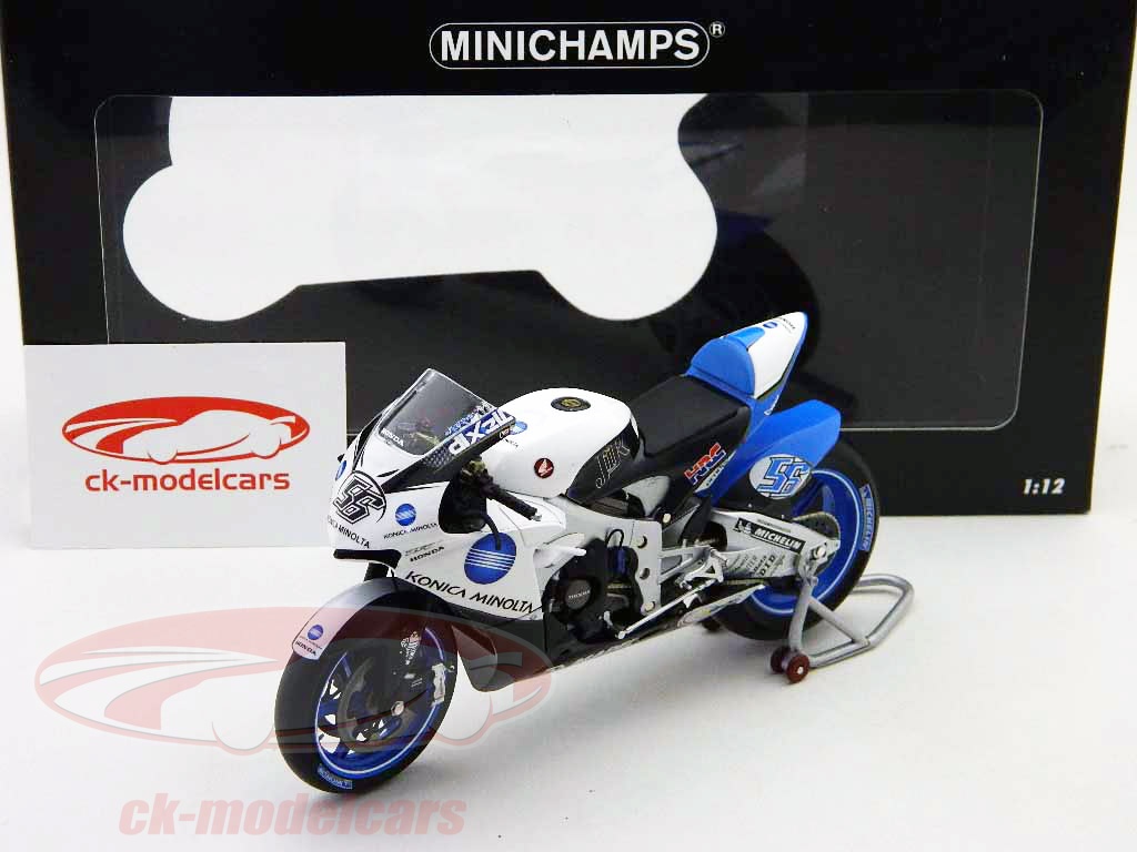 ミニチャンプス 1/12 ホンダRC211V コニカミノルタ MOTO GP 2005 玉田誠 1⁄12 コニカミノルタ ホンダ RC211V \u002706 |