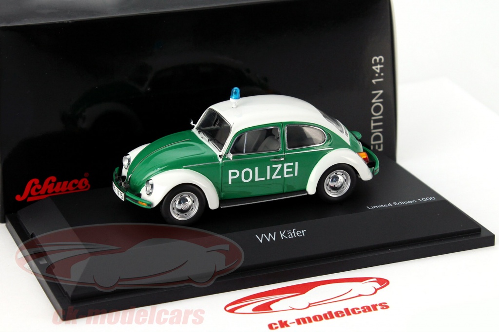 Maquette Schuco 1/43 Volkswagen Coccinelle 1200 'Sunny Bug' - édition Limitée 2015