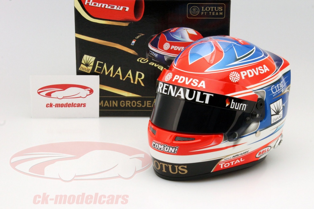 Comme promis, Romain Grosjean a porté un casque rendant hommage à Nicky