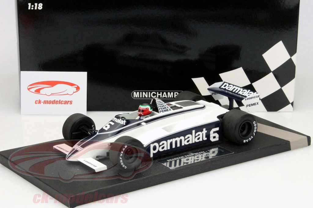 Brabham Ford BT49C No. 6 Héctor Rebaque 1981, Minichamps 1/43 Ed. Ltda 708u