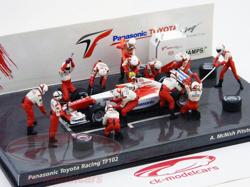 ミニチャンプ 1⁄43 F1 パナソニック トヨタ レーシング 4台セット