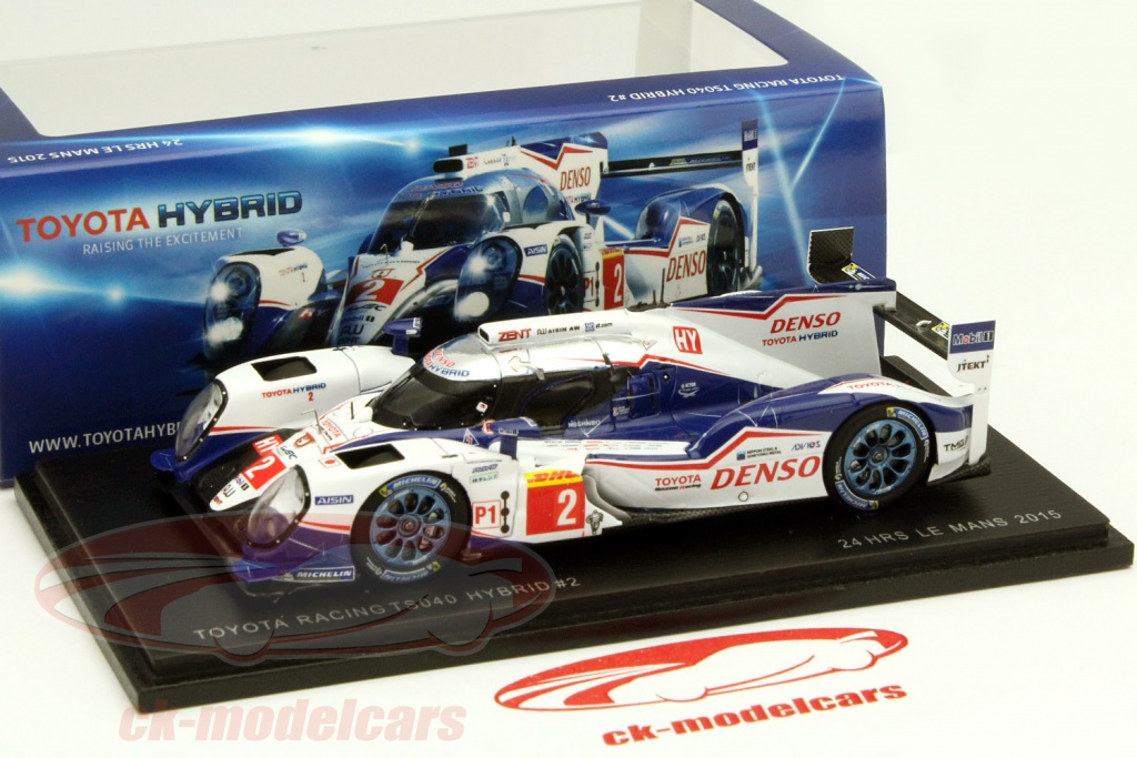 Spark 1/43 – Toyota TS040 #1 – 24h Le Mans 2015 – Buemi/Davidson/Nakajima