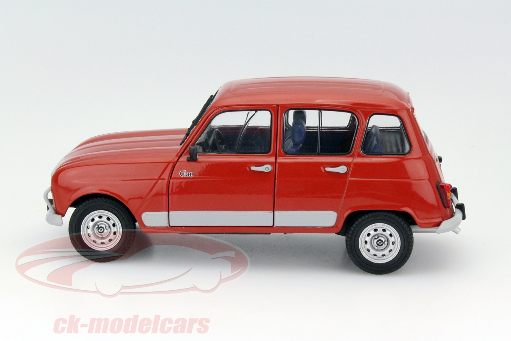 CKModelcars 421183810: Renault 4 GTL red 1:18 Solido, EAN 3663506000300 CKModelcars 421183810: Renault 4 GTL red 1:18 Solido, EAN 3663506000300