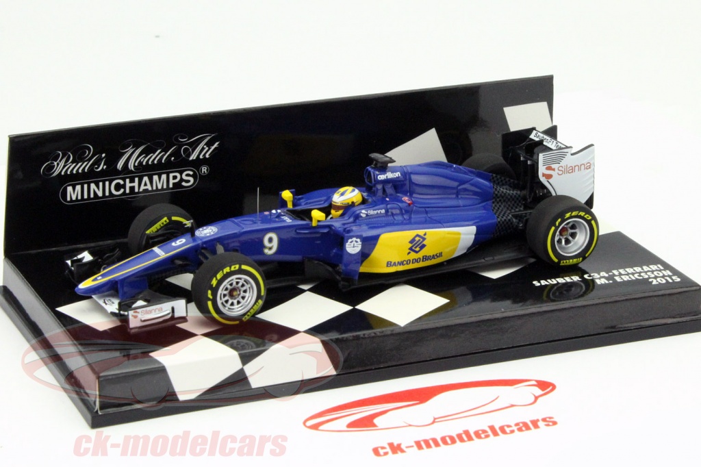 MiniChamps 1:43 - 1 - Model Car - F1 Sauber C29 P. De La Rosa 2010 410 100022