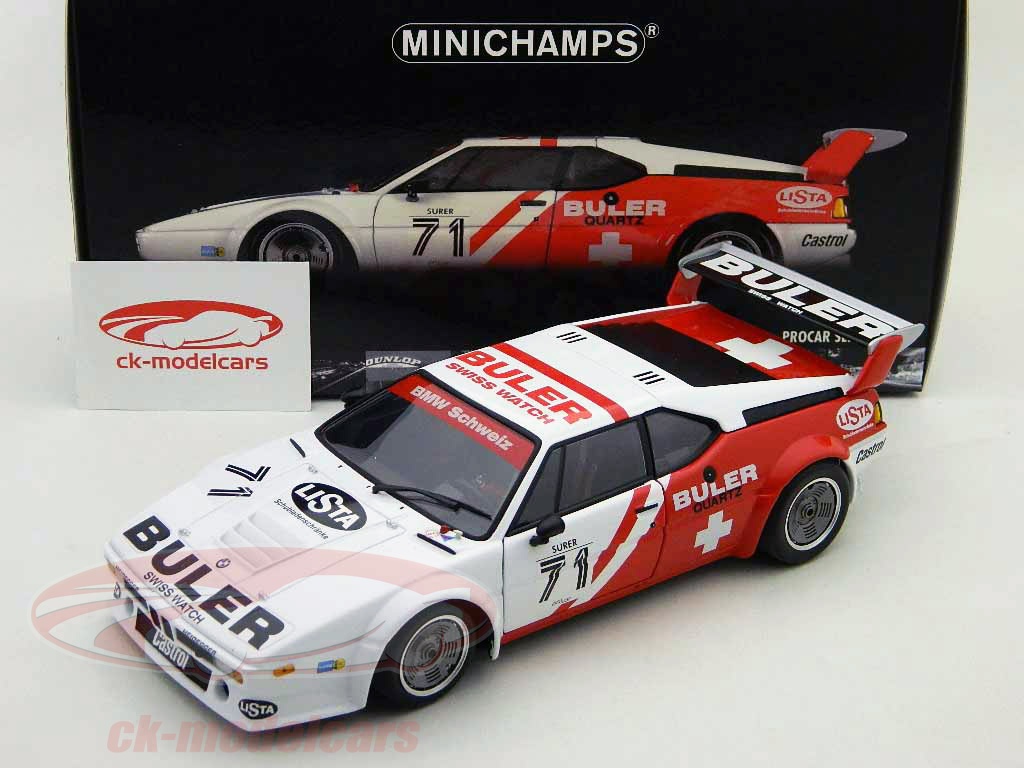 BMW M1 Procar Series 1979 - Minichamps 1/18 - Neuve