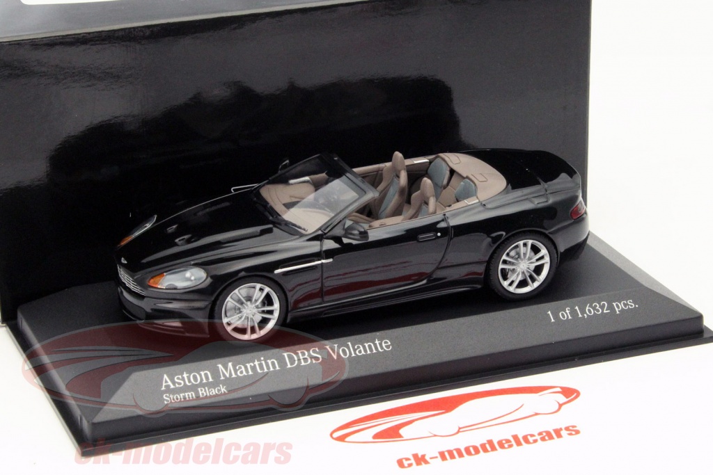 1/43 2010 Aston Martin DBS Volante 黒